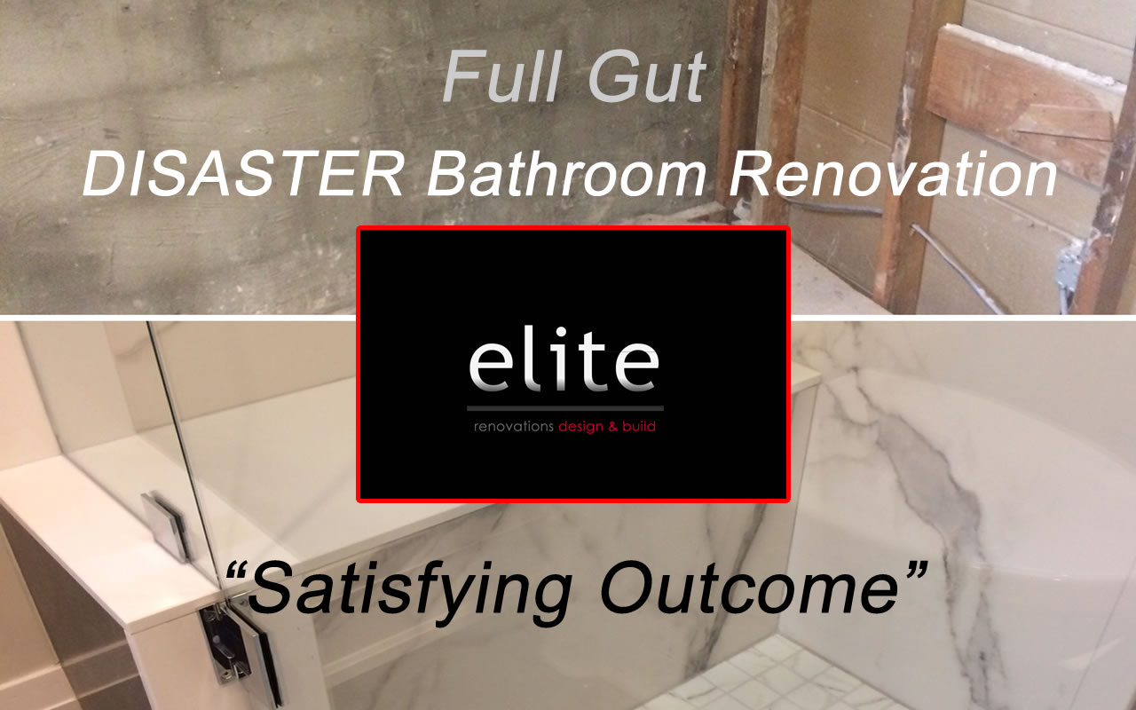Complete Bathroom Gut and Remodel